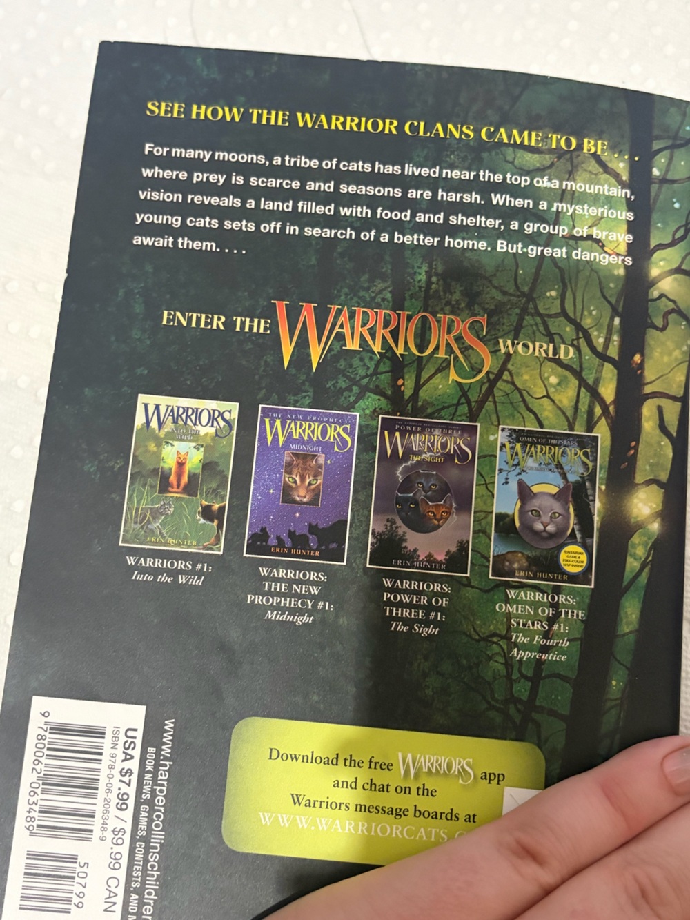 Warriors: Dawn of the Clans #1: The Sun Trail - Paperback with bonus scene - Picture 2 of 2